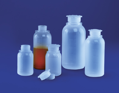 Flacon gradué col étroit PE 500ml
