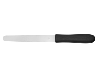 Espátula flexible, mango plástico, L.150mm