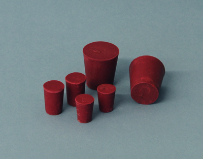 TAPON GOMA ROJA, DIAM. (INF-SUP) 48-58 mm, Altura 45 mm