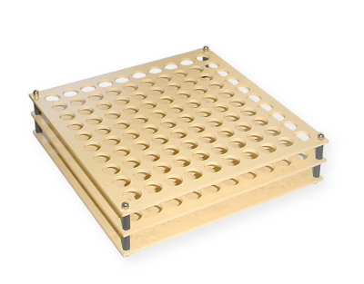 Portoir PVC 150 (10x15) tubes, 13 mm