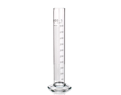 Eprouvette Simax B blanc 5ml Simax