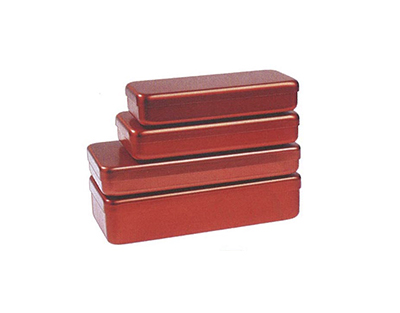 Boîte à instrument aluminium  rouge L.170x70xHt.30 mm