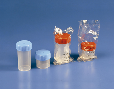 ENVASE T/ROSCA PP ESTERIL INDIV. 30 ML  (400PCS)