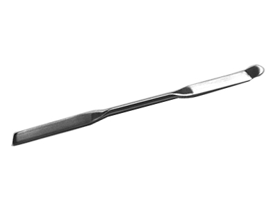 Espátula doble inox. L 203 mm