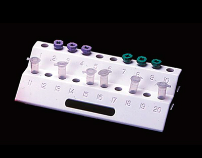 GRADILLA 20 MICROTUBOS 1.5 Y 2 mL