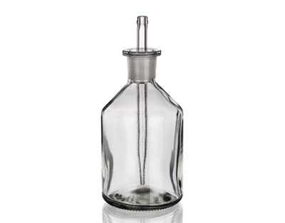 Flacon compte-gouttes pipette dépoli, 50mL, Simax