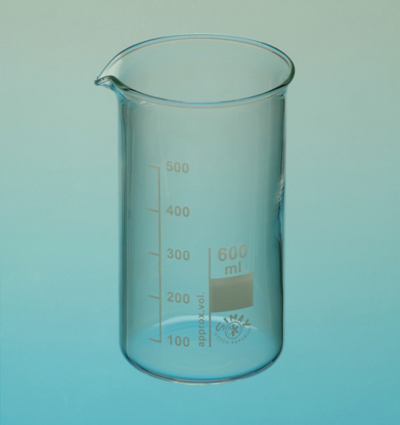 VASO C/PICO FORMA ALTA SIMAX, 250 ML