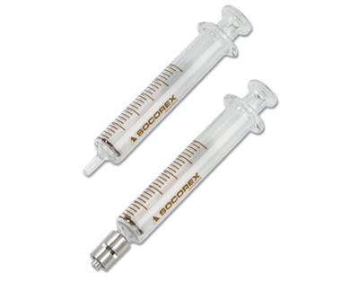 Seringue Dosys verre 155 luer ver.,20 ml p/2