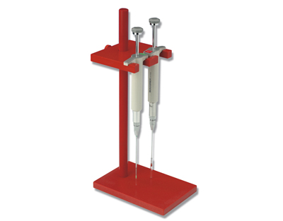 Soporte p/2 micropipetas desplazamiento positivo