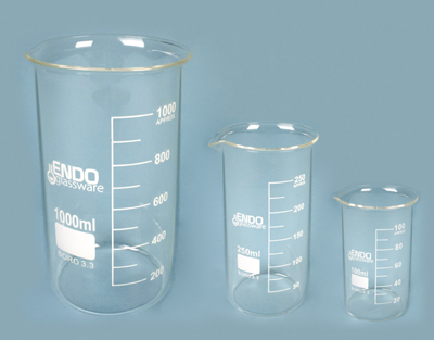 VASO FORMA ALTA,  400 mL