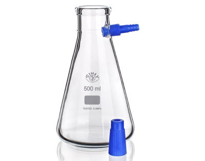 Kitasato oliva plástico 1000mL, Simax