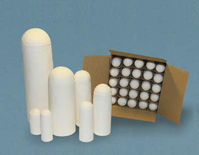 Extraction thimbles 58x170 mm, C/25