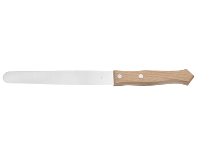 Espátula mango de madera L.75mm