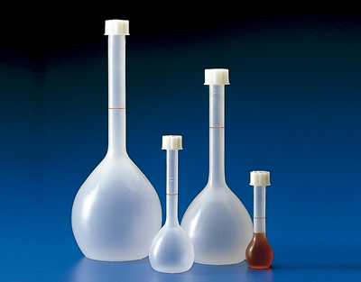 Fiole jaugée KARTELL PP a/bouchon à vis  1000ml  G