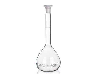 Fiole jaugée Simax A BE 29/32 2000ml b.plastique
