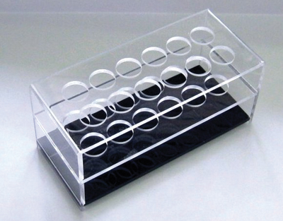 GRADILLA PLEXIGLAS 24 (2X12) TUBOS, 32 MM