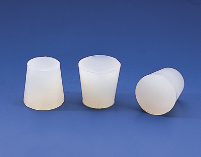 TAPON CONICO SILICONA - 16X12 MM, H 20 MM