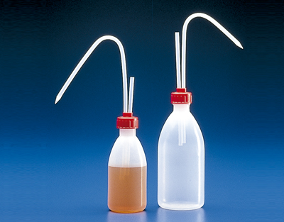 FRASCO LAVADOR PE C/ENTRADA AIRE, 1000 ML