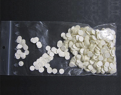 Discos p/ test antibióticos, Ø9, b/1000