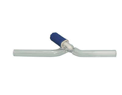 Llave de PTFE recta, tamaño de paso de 0-3 mm