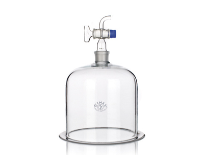 CAMPANA DE VIDRIO CON LLAVE, 300X300 MM, SIMAX