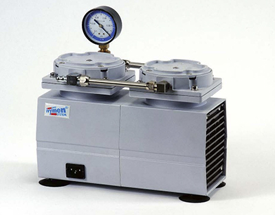 Pompe à membrane MV 100 p/ vide p/air, gaz et vapeur