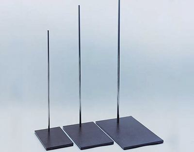 Soporte plato inox 700x12