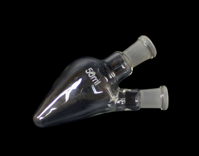 Fiole forme poire Glassco 2 cols 14/23  100ml