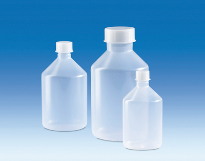 Reagent bottle, wide-mouth, PP, with screw cap, PP, 2000 ml