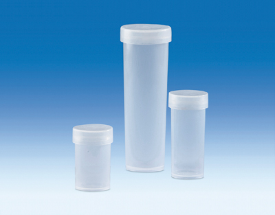 Bote p/muestras f. cónica, PP, 5 mL