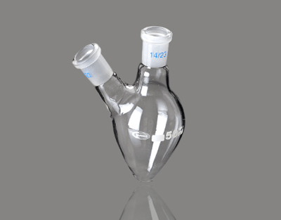 Ballon piriforme 2 cols, rodage 14/23, 50 mL