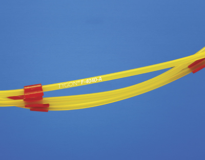 Tubo TAAT Tygon F-4040-A 2 grapas DI. 0,51mm grosor 0,90mm naranja/amarillo