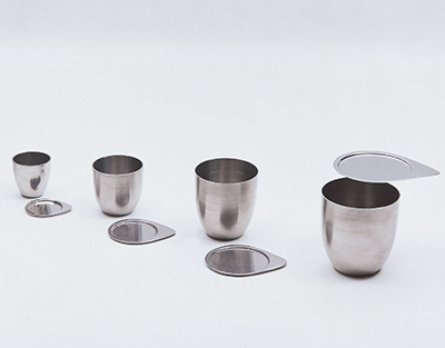 LID FOR QUARTZ GLASS CRUCIBLE  49ML  50ØX40 MM *