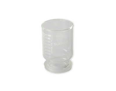 Entonnoir en verre de 1000 ml pour équipement de filtration de 90 mm, Glassco