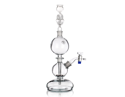 Appareil de KIPP 1000ml tub.bas.+bouch.