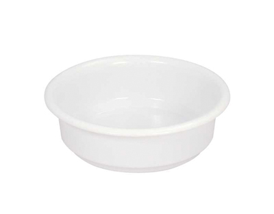 Cubeta redonda de LDPE 4,5 L, blanca