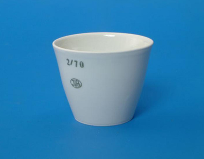 Combustion crucible, 80x62 mm, 200 mL, JIPO