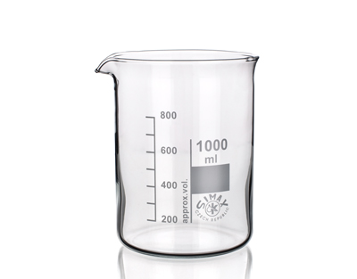 Beaker SIMAX low form with spout 20 liters
