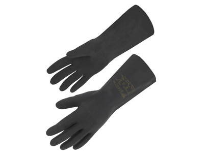 Neoprene glove. Size 9. 330 mm length.