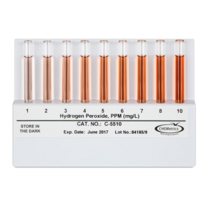 Hydrogen Peroxide Comp. (flat); 1-10 ppm