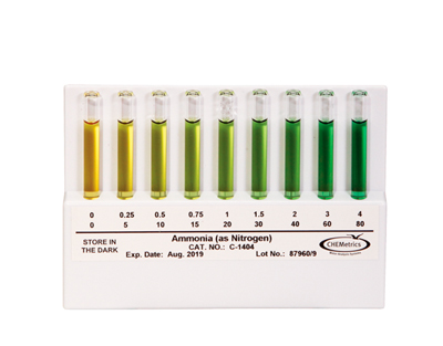 Ammonia Comparator, 0-4 & 0-80 ppm