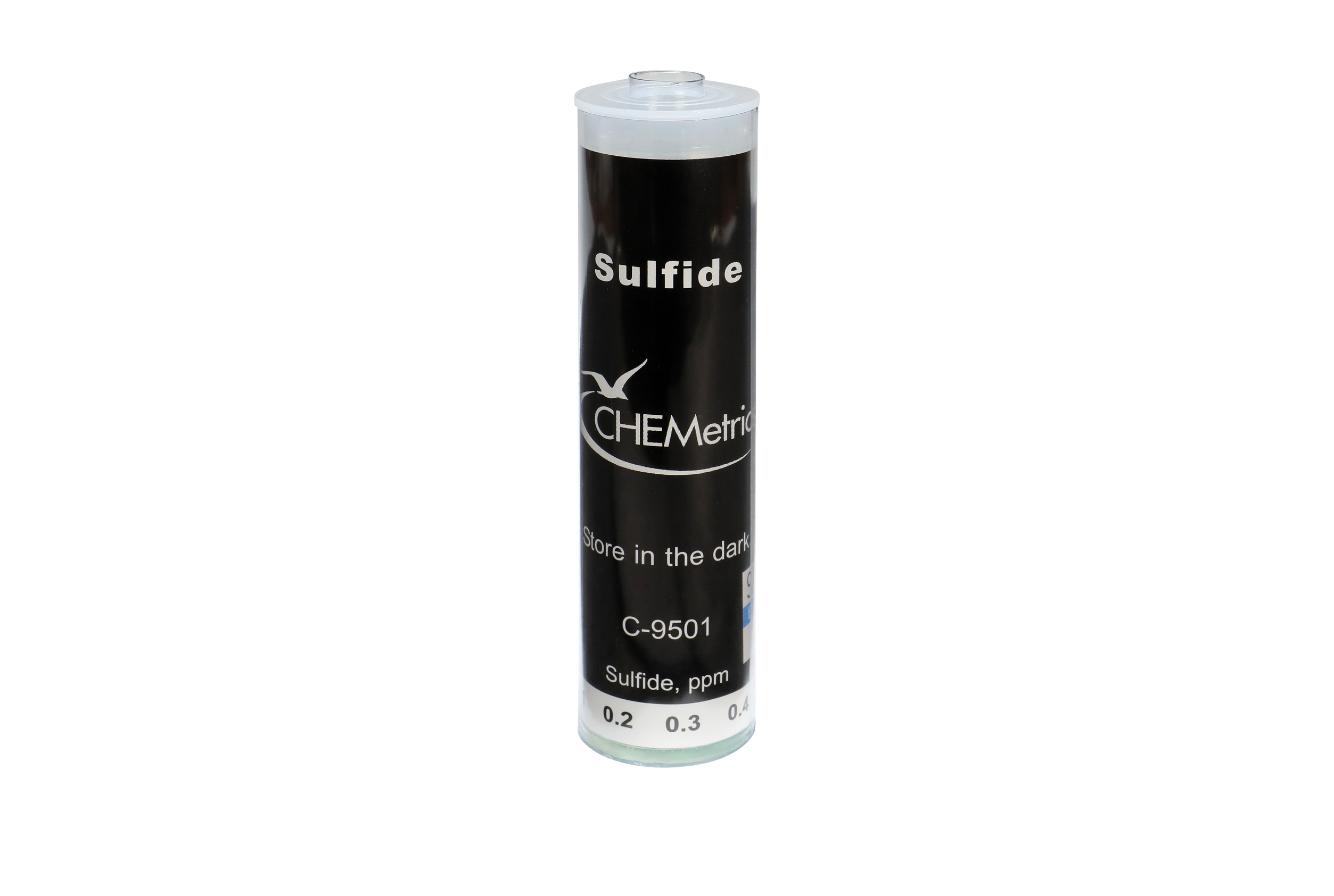 Sulfide Comparator (round); 0-1 ppm