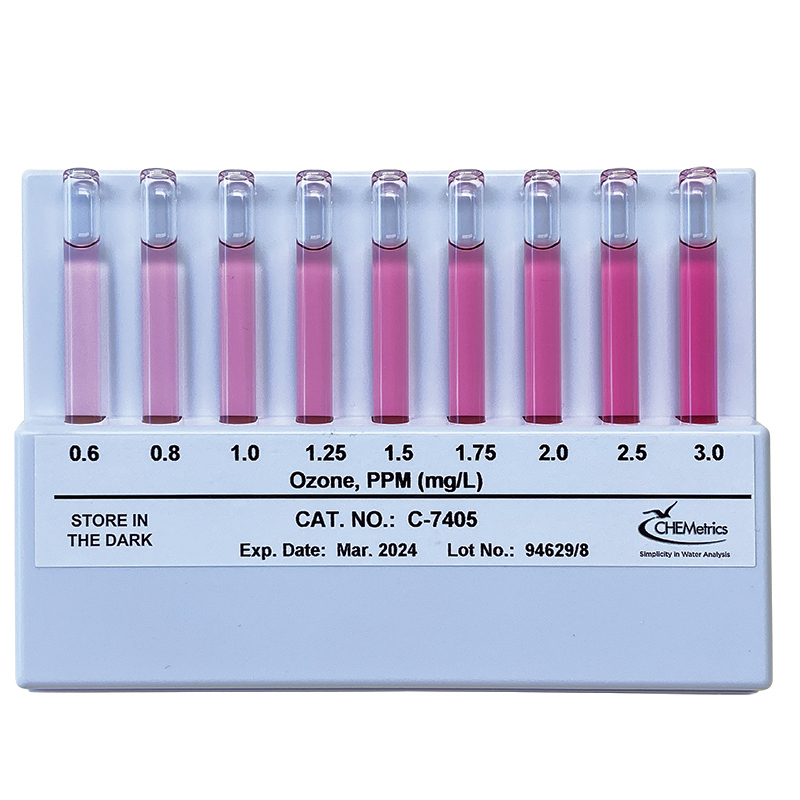 Ozone Comparator (flat); 0.6-3 ppm