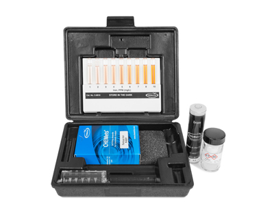 Iron (total and ferrous), 0-1 / 1-10 ppm. Type: CHEMets. Kit. 30 det.