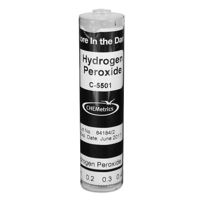 Hydrogen Peroxide Comp. (round); 0-0.8 ppm