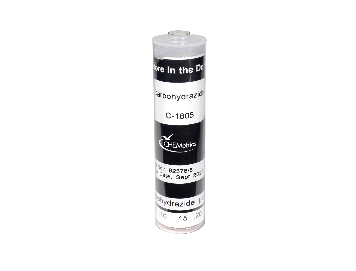Carbohydrazide Comparator (round); 0-0.50 ppm