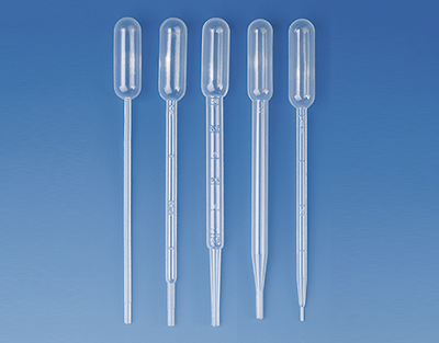 Pipeta Pasteur PE-LD, máx 3 mL (5000 uds)