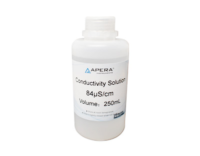 Solución estándar conductividad 84 µS/cm, 250 mL