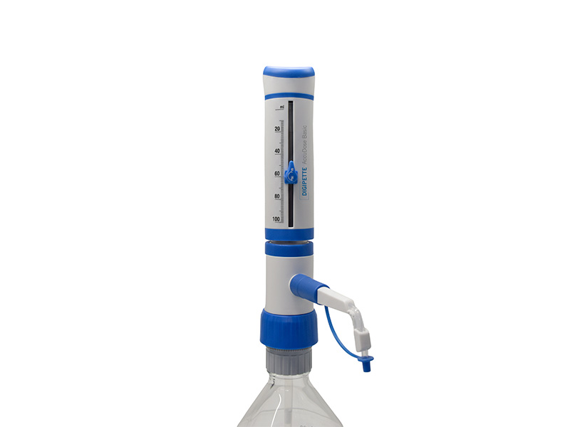 Dispensador de botella, AccuDose Basic, 0,25-2,5 mL