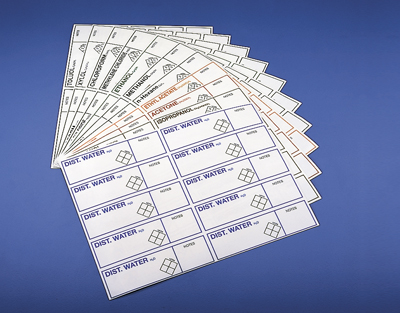 Labels - n-hexane (10 pcs)